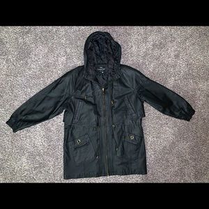 The Connection New York leather coat